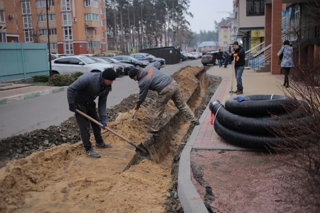 Прогрес влаштування електромереж до ЖК City Park та ЖК Green Side за тиждень