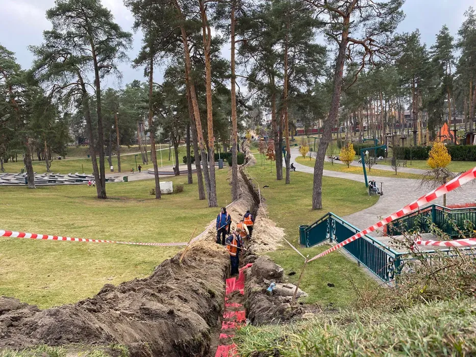 Прогрес влашутвання елетромереж до ЖК City Park та ЖК Green Side за тиждень