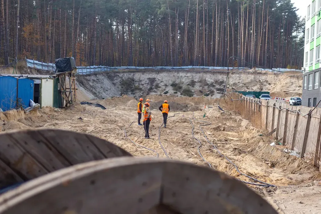 Прогрес влаштування електромереж до ЖК City Park та ЖК Green Side за тиждень