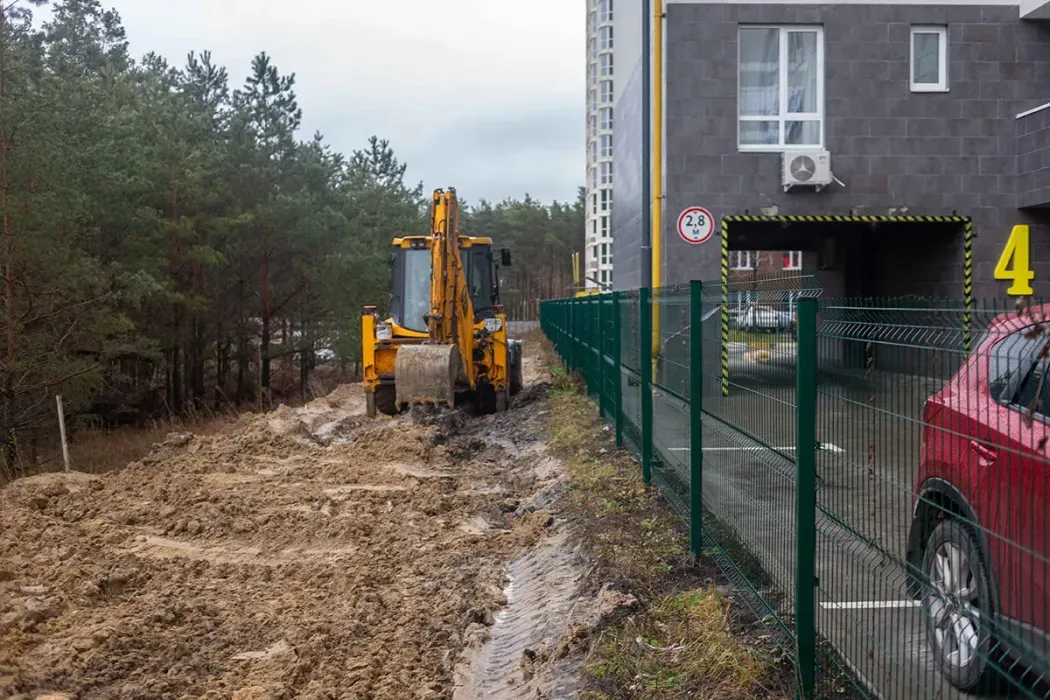 Прогрес влаштування електромереж до ЖК City Park та ЖК Green Side за тиждень