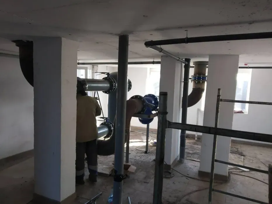 Прогрес влаштування дахової газової котельні в ЖК "City Park" за тиждень