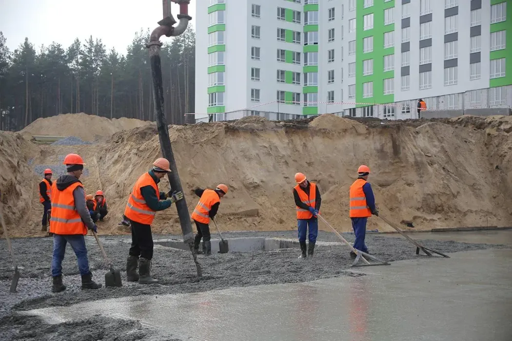 В другій черзі ЖК City Park розпочали бетонну підготовку під фундамент
