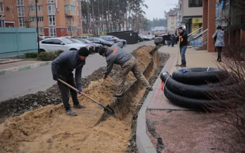 Прогрес влаштування електромереж до ЖК City Park та ЖК Green Side за тиждень