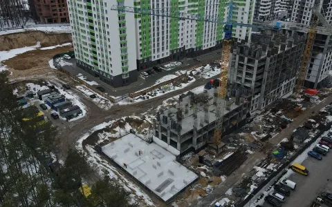Вітаємо інвесторів 4-го будинку ЖК City Park II черга! Завершено роботи над монолітною плитою під будинок