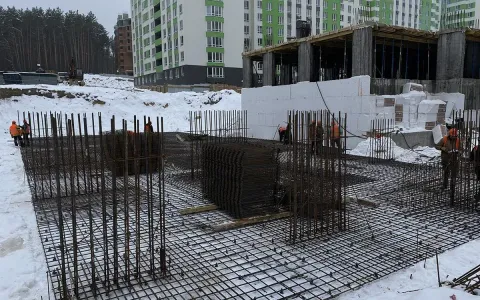 Влаштовуємо фундаментну плиту в останньому будинку ЖК City Park  II черга
