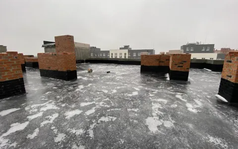 Влаштування покрівлі в ЖК City Park ІІ черга