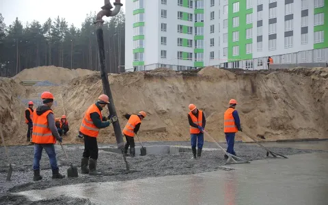 В другій черзі ЖК City Park розпочали бетонну підготовку під фундамент