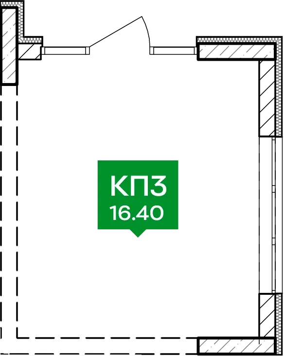 Купити 1-кімнатну квартиру  в Ірпені
