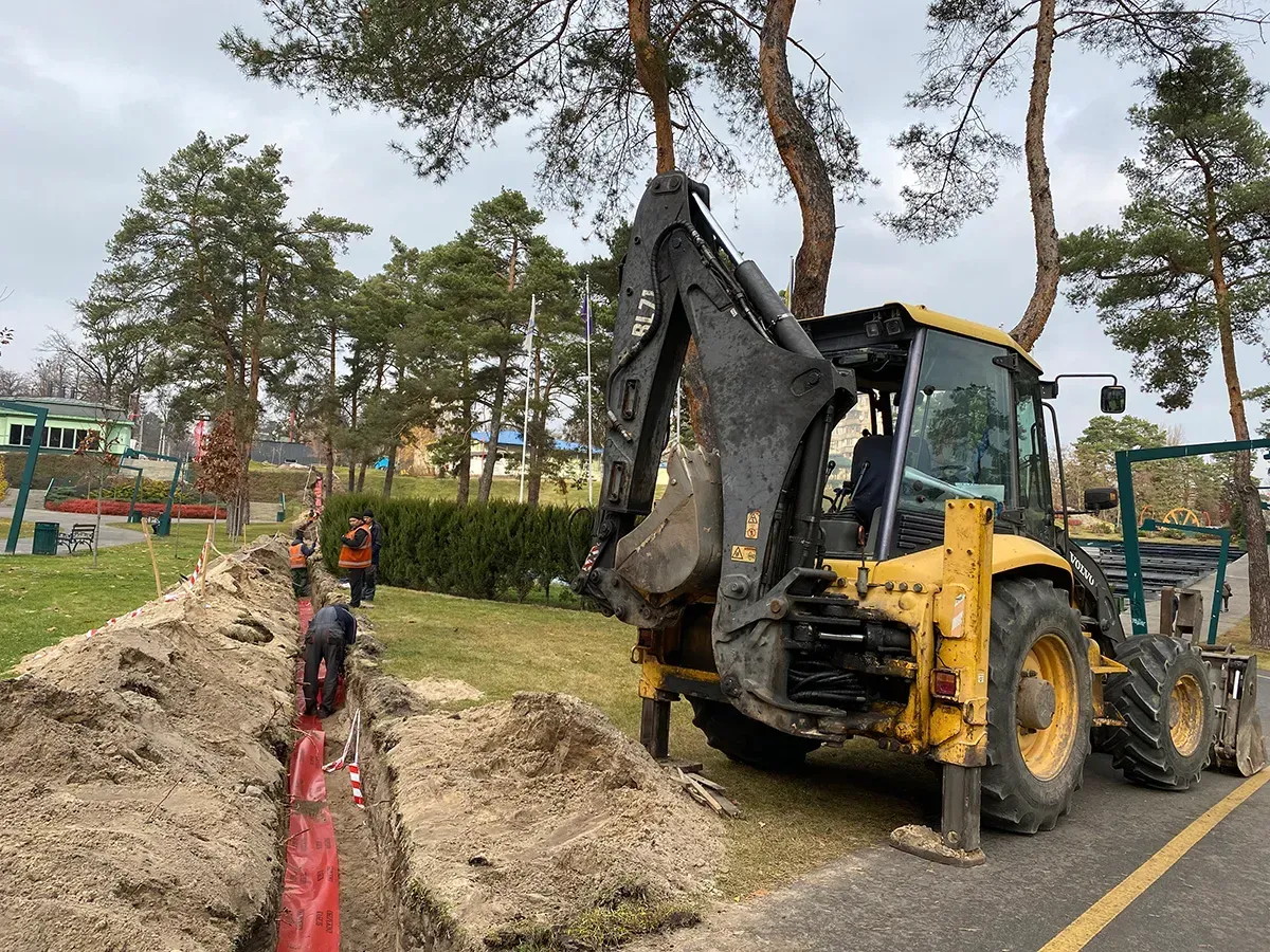 Прогрес влашутвання елетромереж до ЖК City Park та ЖК Green Side за тиждень - 4