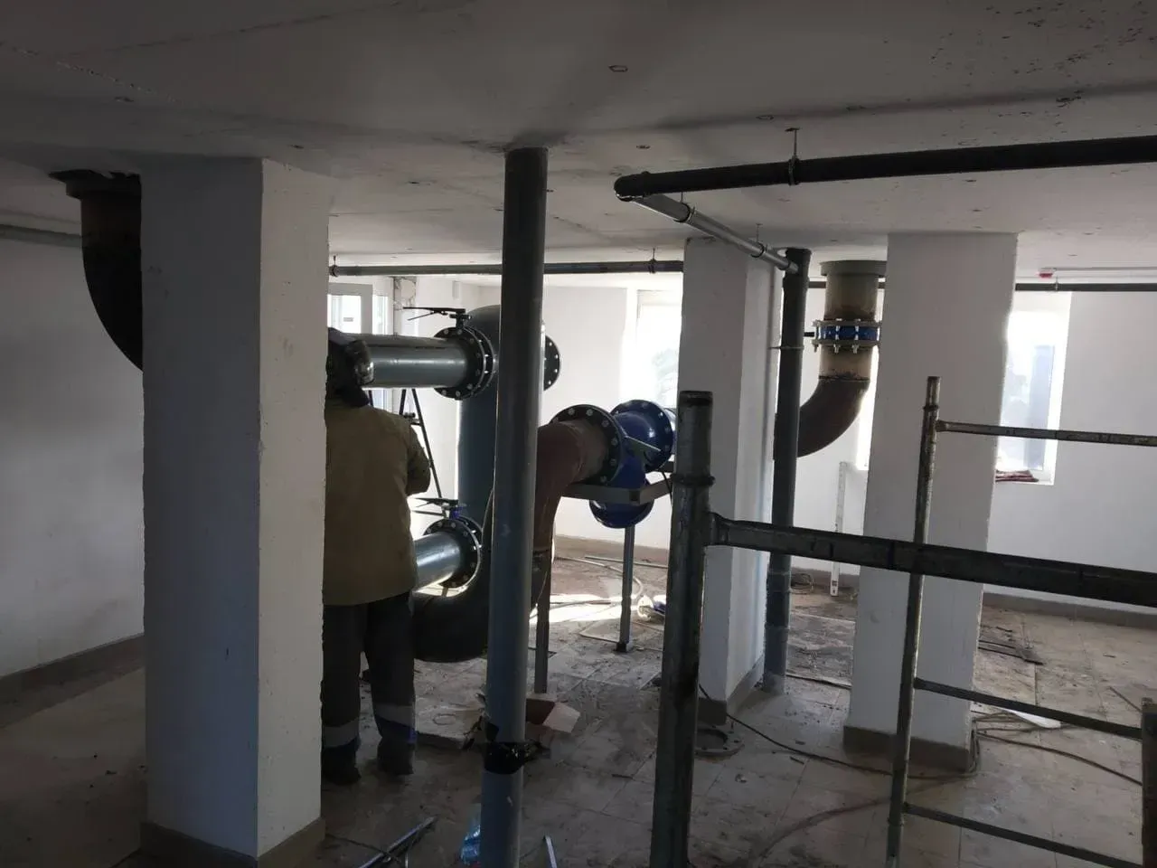 Прогрес влаштування дахової газової котельні в ЖК "City Park" за тиждень - 6