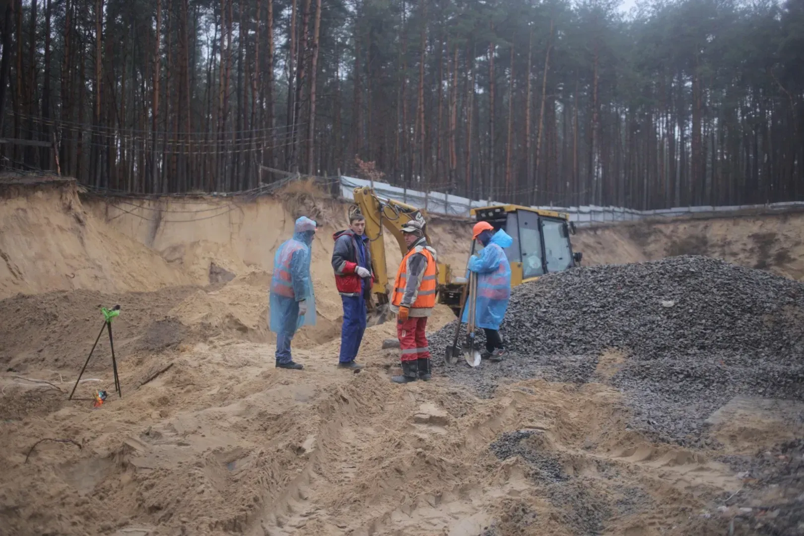 Прогрес влаштування елетромереж до ЖК City Park та ЖК Green Side за тиждень - 16