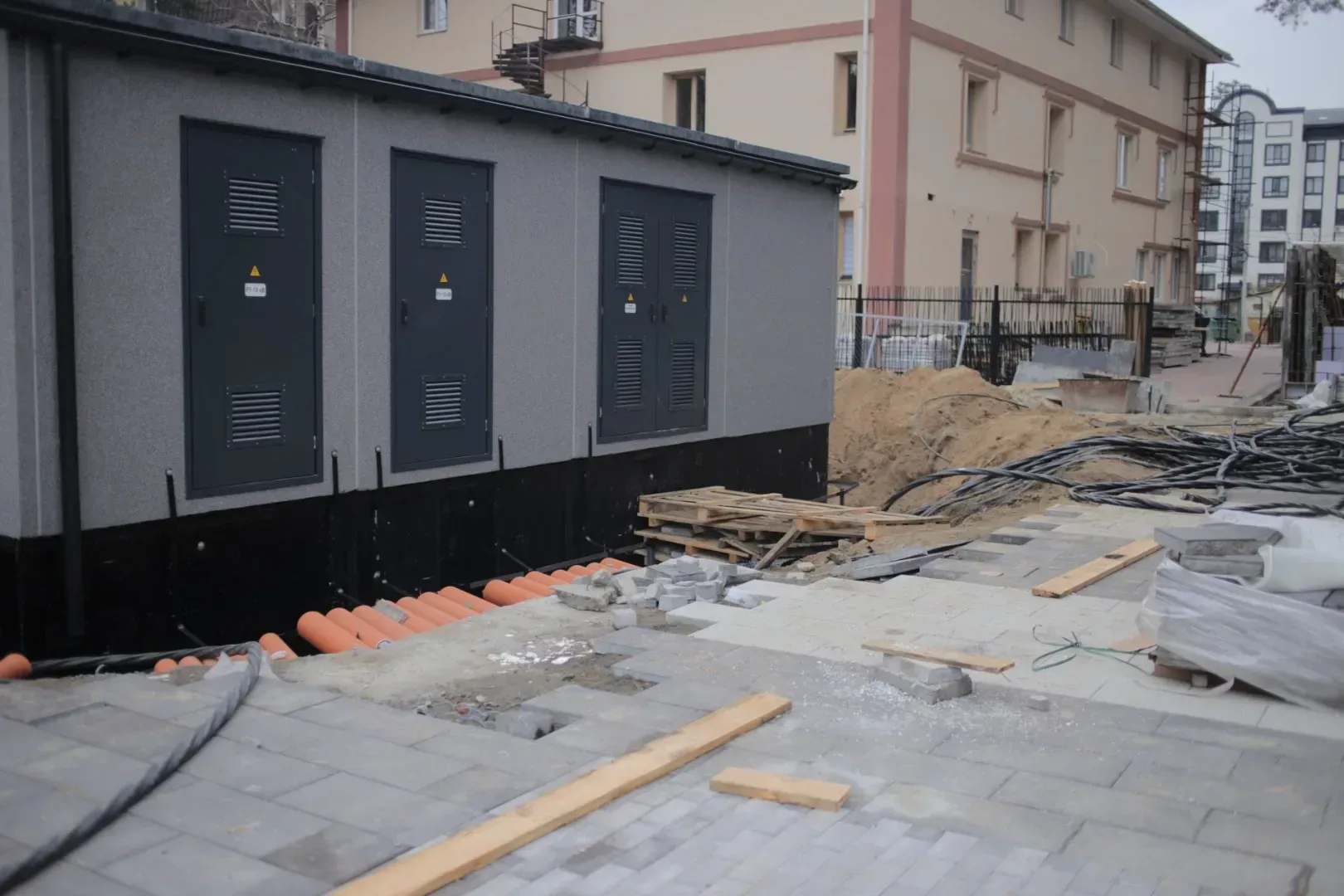 Прогрес влаштування електромереж до ЖК City Park та ЖК Green Side за тиждень - 13