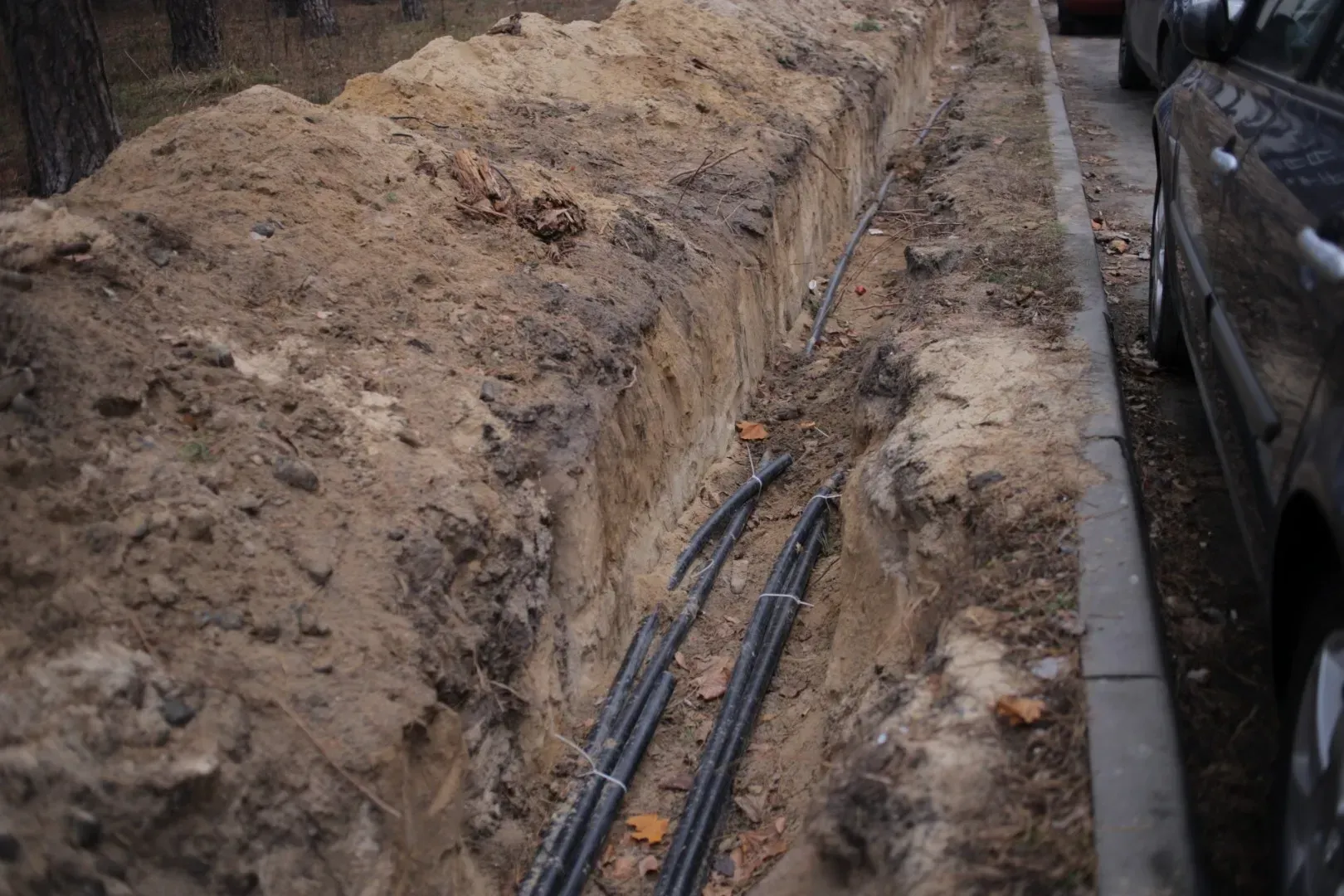 Прогрес влаштування електромереж до ЖК City Park та ЖК Green Side за тиждень - 4