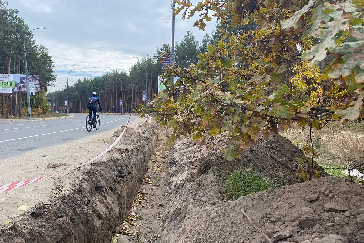 Прогрес влаштування електромереж до ЖК City Park та ЖК Green Side - 12