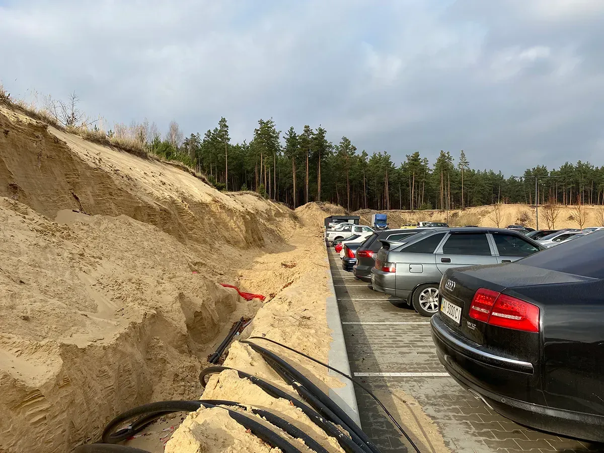 Прогрес влашутвання елетромереж до ЖК City Park та ЖК Green Side за тиждень - 16