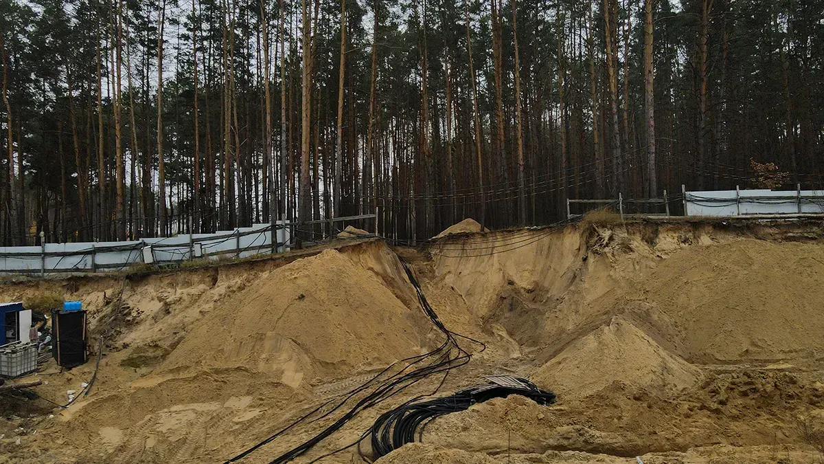 Прогрес влашутвання елетромереж до ЖК City Park та ЖК Green Side за тиждень - 11