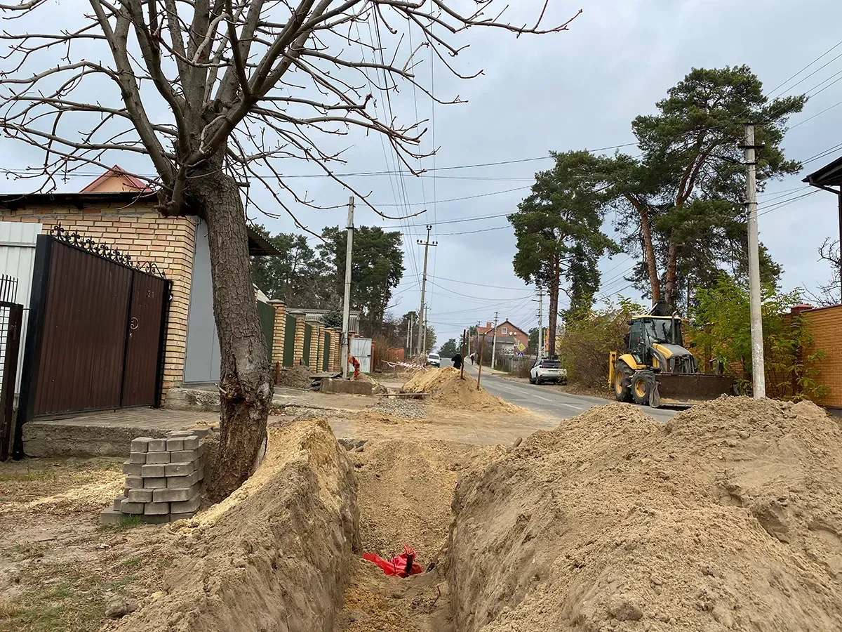 Прогрес влашутвання елетромереж до ЖК City Park та ЖК Green Side за тиждень - 6