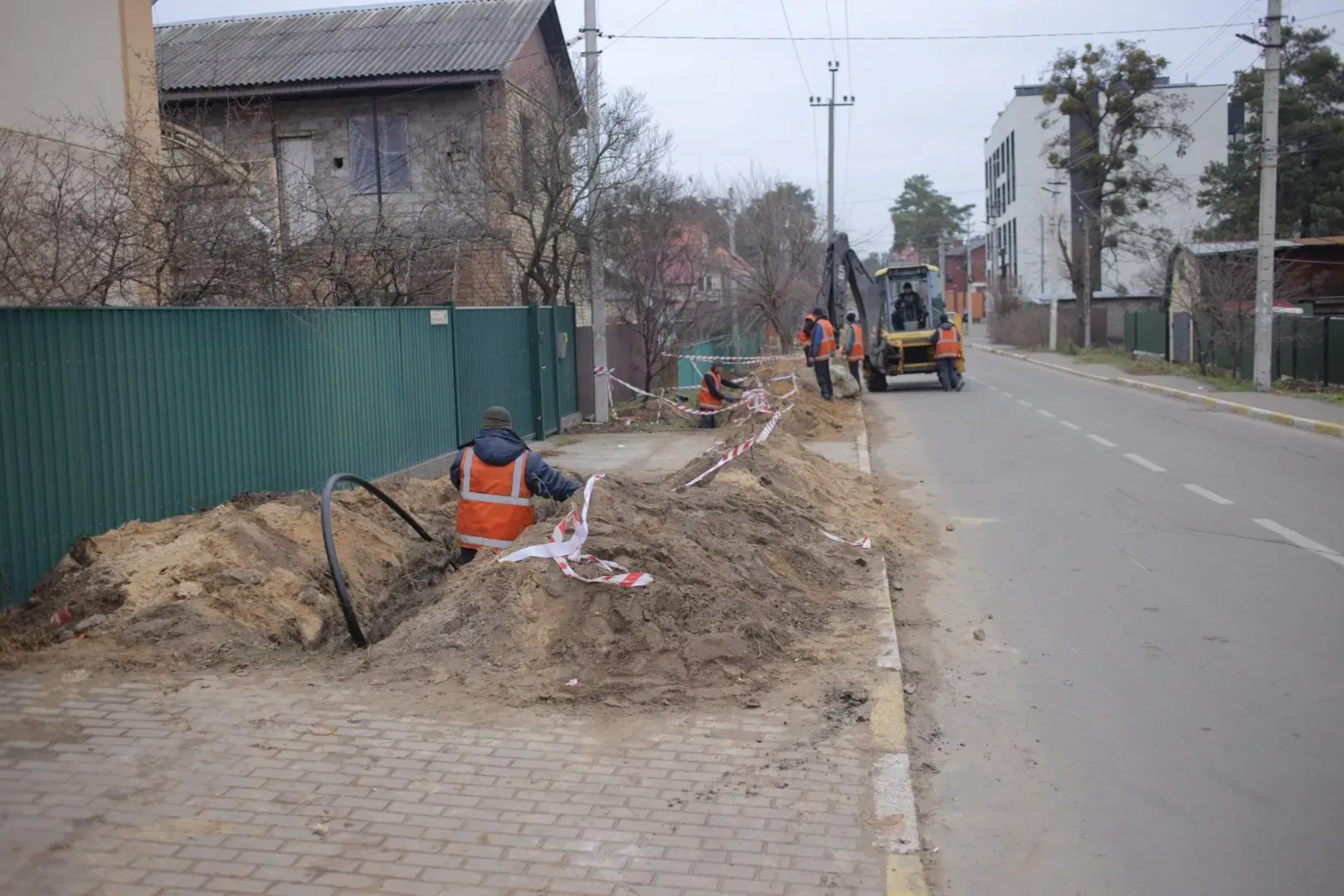 Прогрес влаштування електромереж до ЖК City Park та ЖК Green Side за тиждень - 2