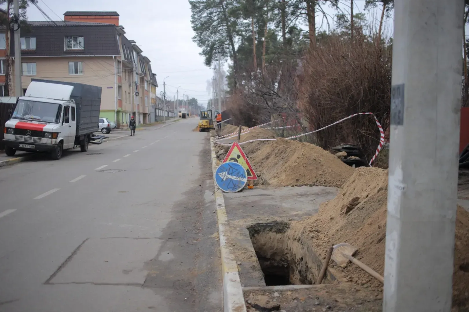 Прогрес влаштування електромереж до ЖК City Park та ЖК Green Side за тиждень - 14