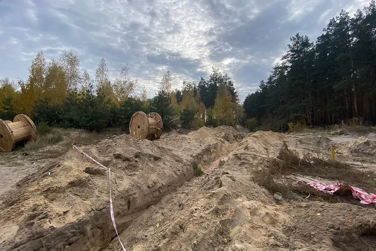 Прогрес влаштування електромереж до ЖК City Park та ЖК Green Side - 11
