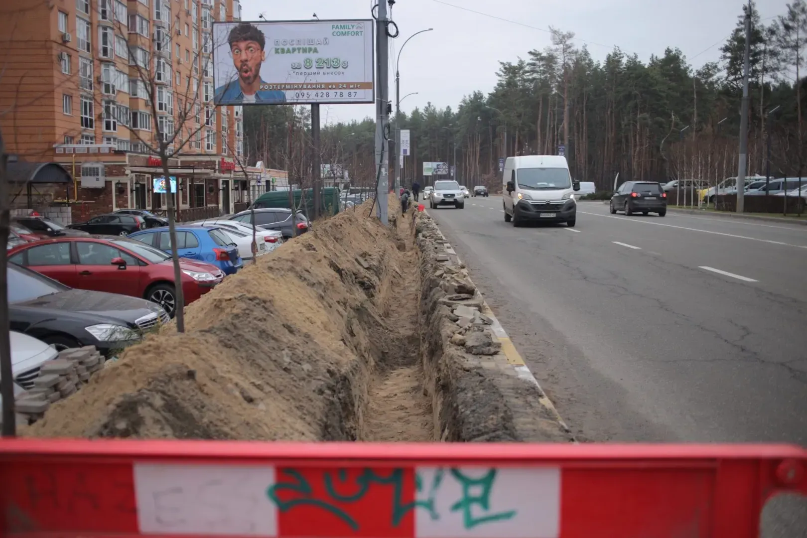 Прогрес влаштування електромереж до ЖК City Park та ЖК Green Side за тиждень - 6