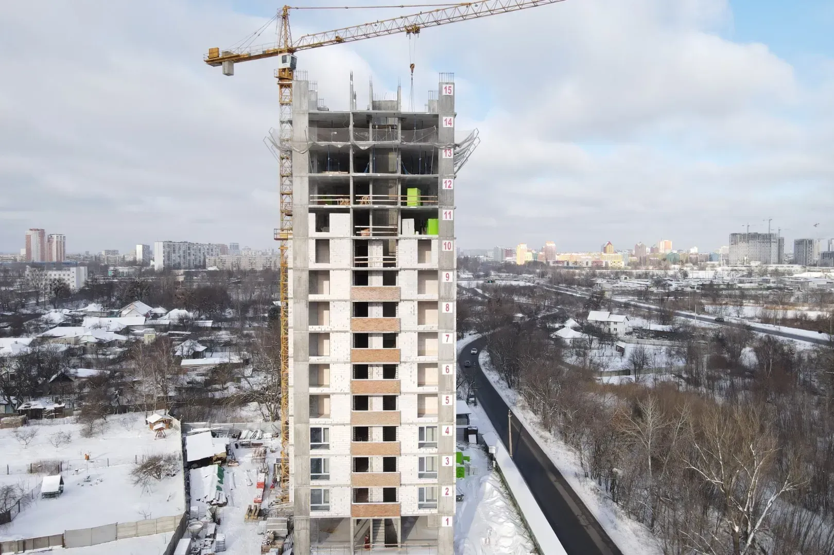Щомісячний фотозвіт з будмайданчиків Будівельної групи Синергія - 8