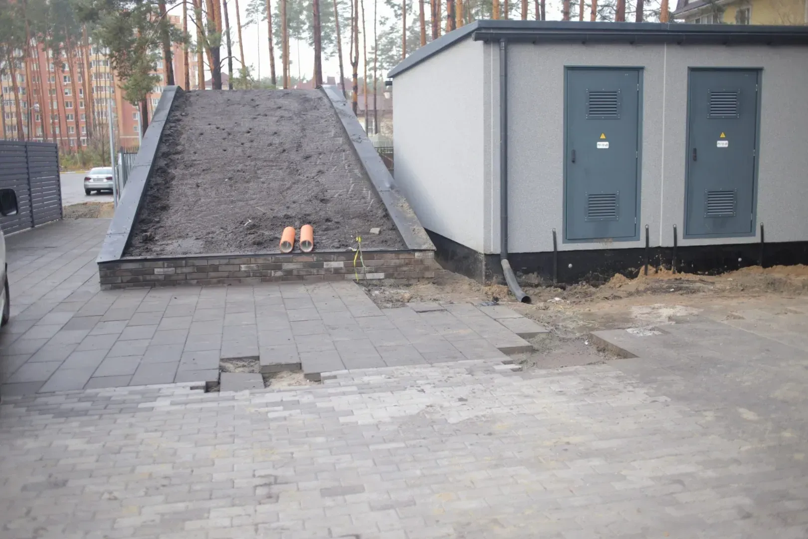 Прогрес влаштування електромереж до ЖК City Park та ЖК Green Side за тиждень - 11