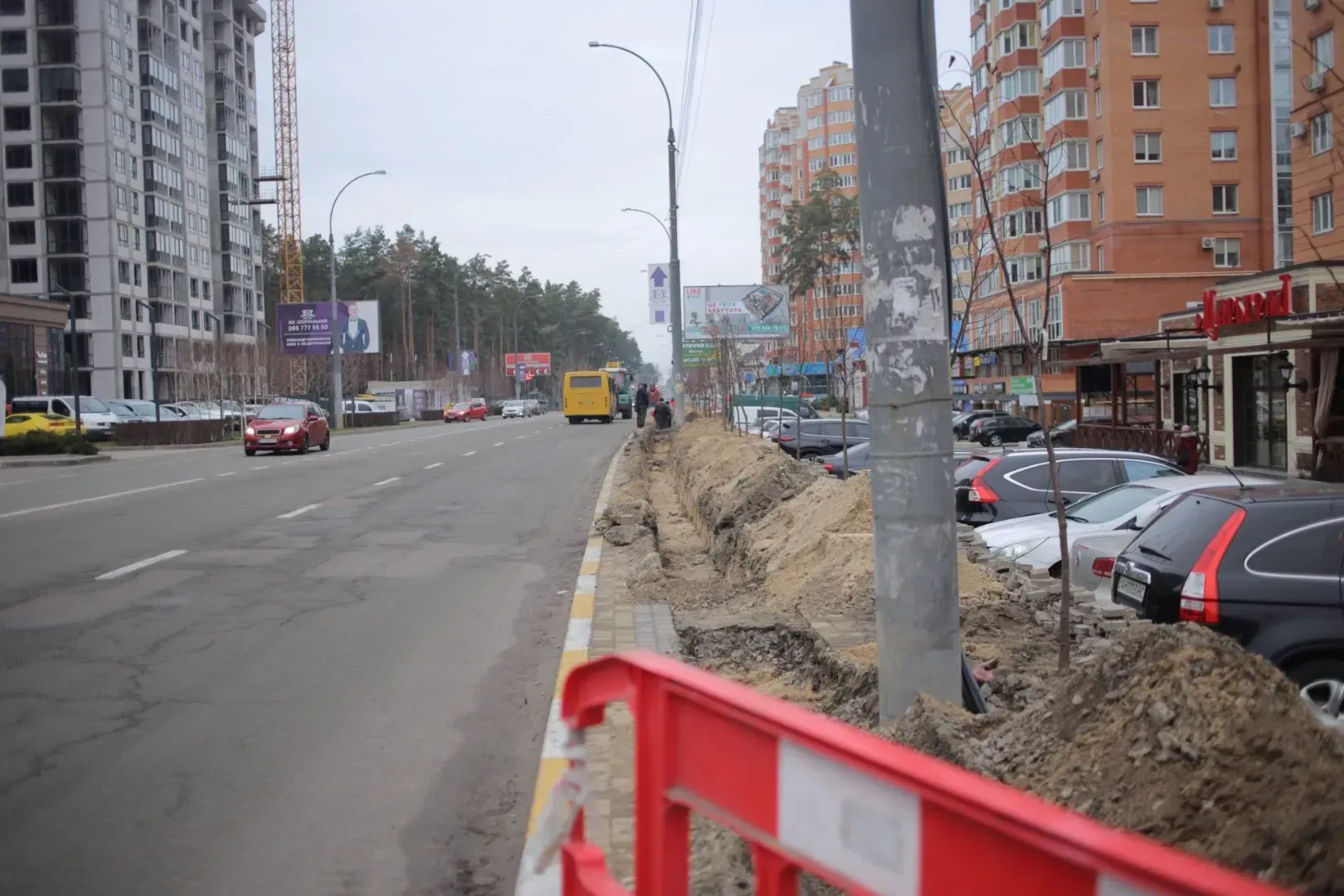 Прогрес влаштування електромереж до ЖК City Park та ЖК Green Side за тиждень - 8