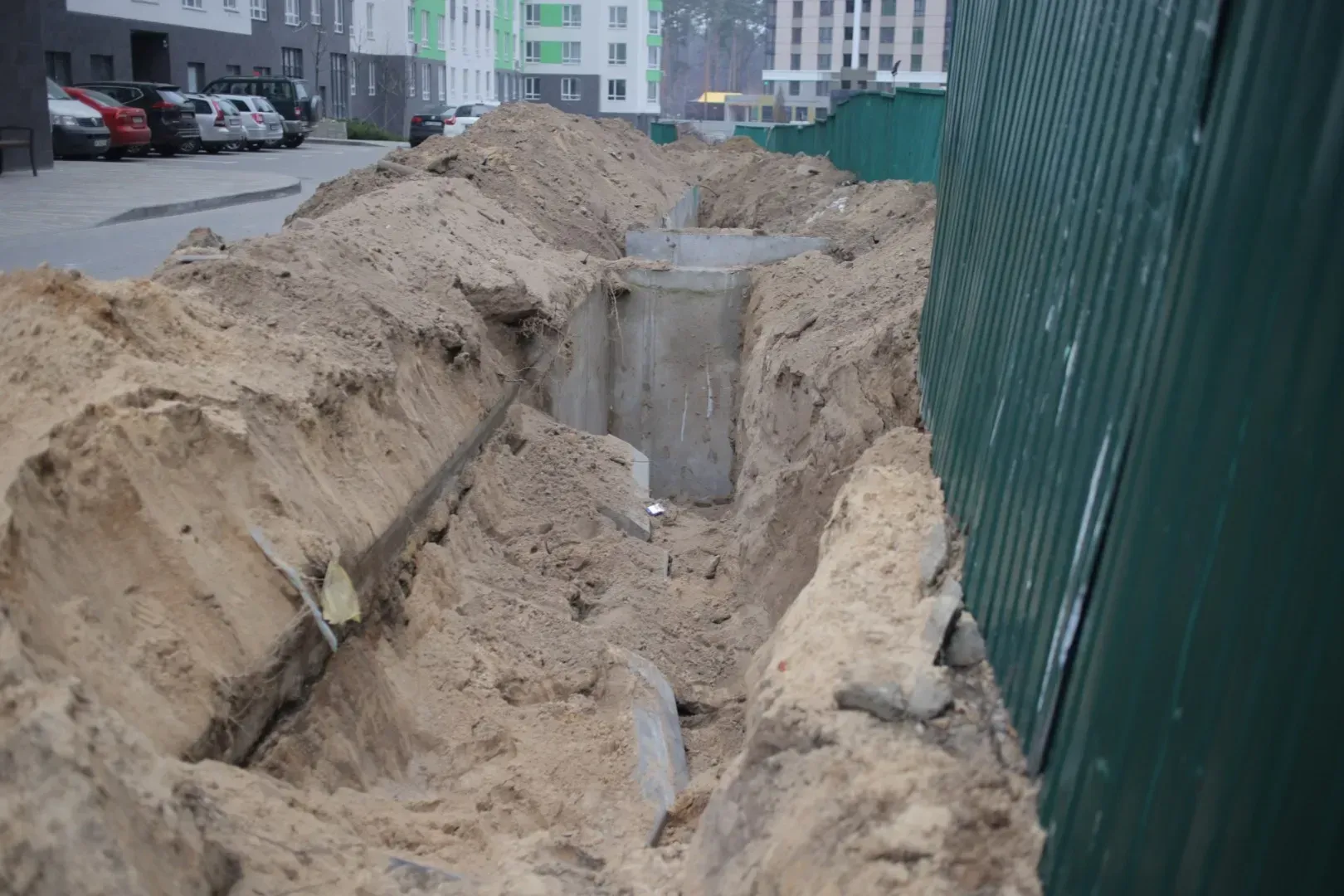 Прогрес влаштування електромереж до ЖК City Park та ЖК Green Side за тиждень - 19