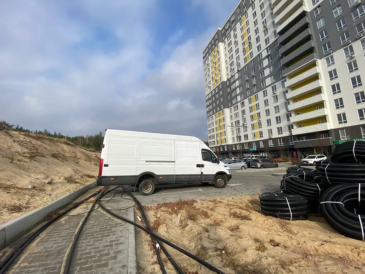 Прогрес влашутвання елетромереж до ЖК City Park та ЖК Green Side за тиждень - 17