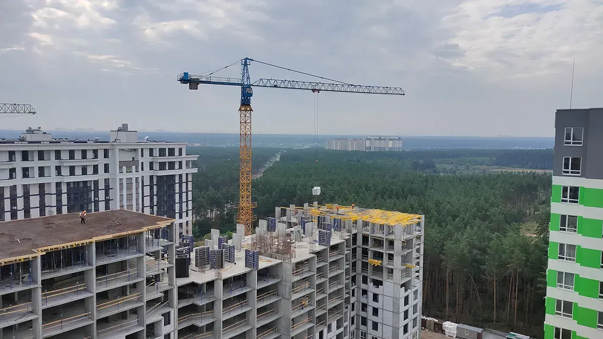 Готовність моноліту до 82%: в ЖК City Park II черга активно тривають будівельні роботи - 1