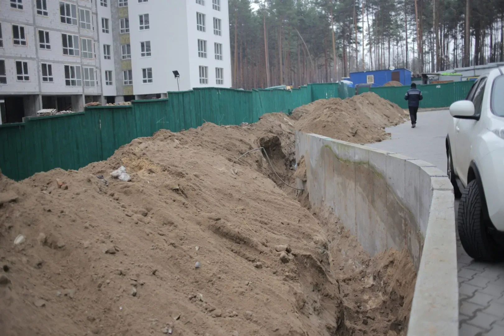 Прогрес влаштування електромереж до ЖК City Park та ЖК Green Side за тиждень - 18