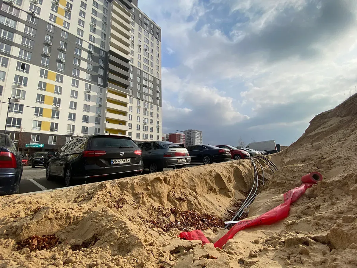 Прогрес влашутвання елетромереж до ЖК City Park та ЖК Green Side за тиждень - 18