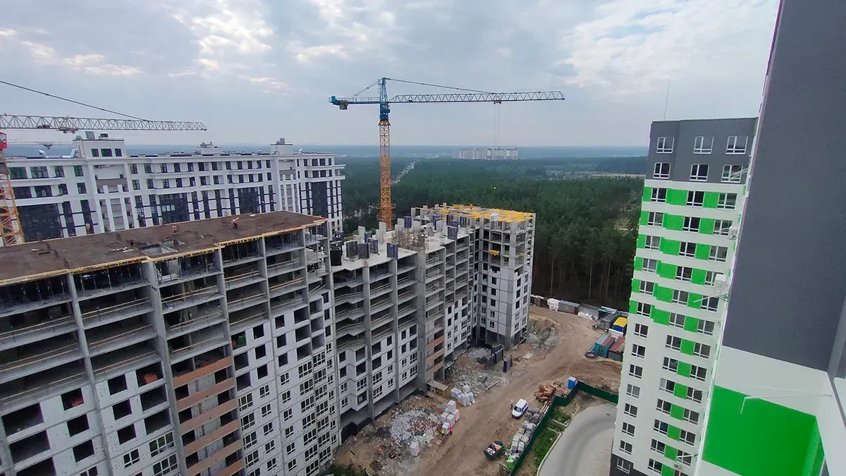 Готовність моноліту до 82%: в ЖК City Park II черга активно тривають будівельні роботи - 3
