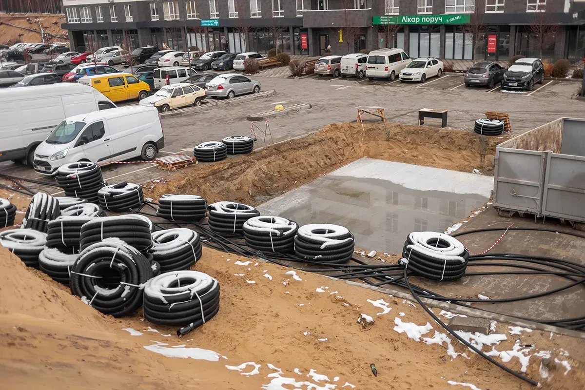 Прогрес влаштування електромереж до ЖК City Park та ЖК Green Side за тиждень - 19