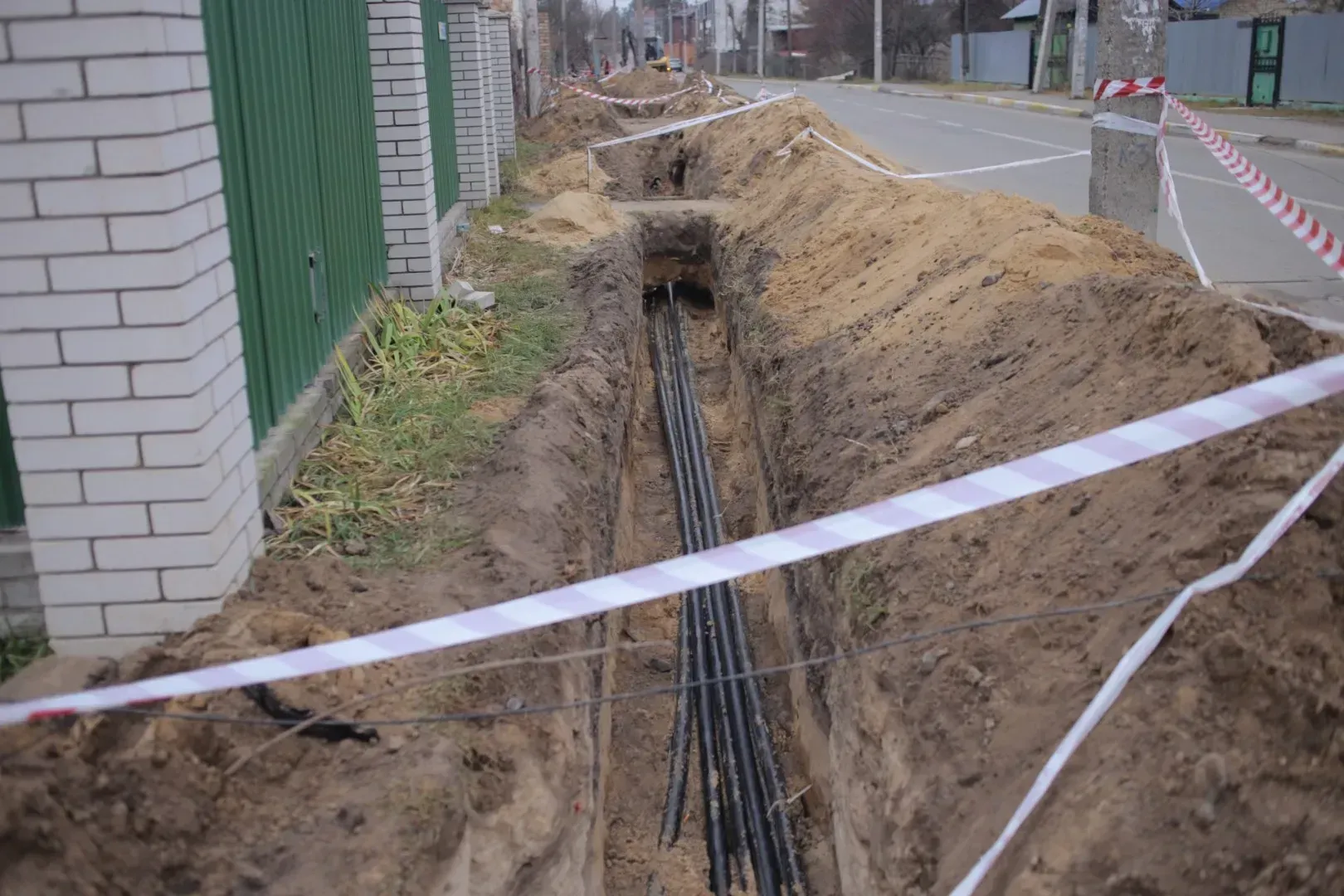 Прогрес влаштування електромереж до ЖК City Park та ЖК Green Side за тиждень - 1