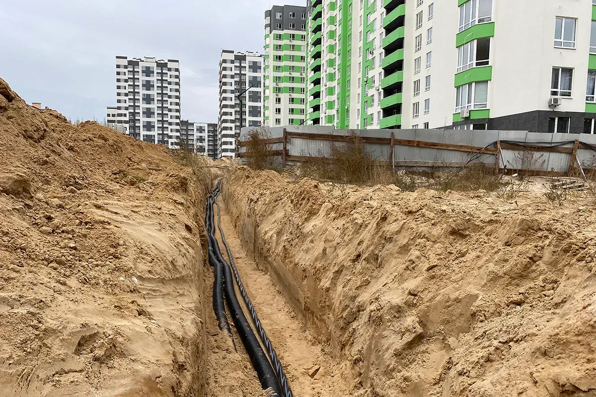 Прогрес влаштування електромереж до ЖК City Park та ЖК Green Side - 13