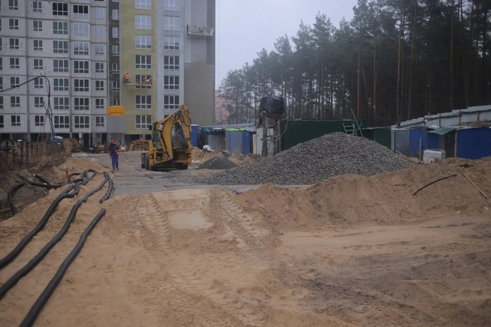 Прогрес влаштування елетромереж до ЖК City Park та ЖК Green Side за тиждень - 17