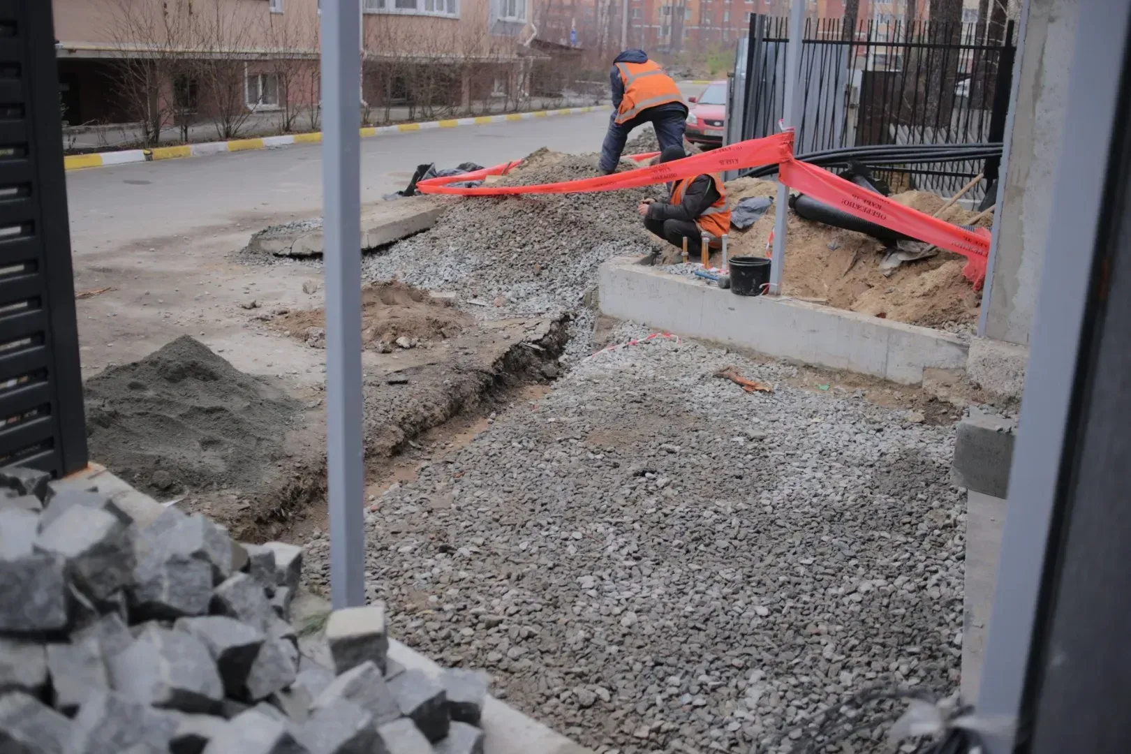 Прогрес влаштування електромереж до ЖК City Park та ЖК Green Side за тиждень - 1