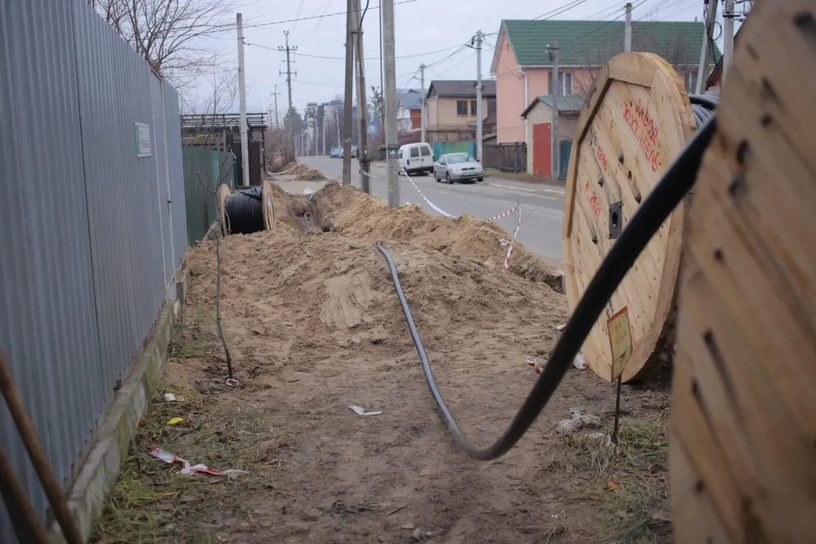 Прогрес влаштування елетромереж до ЖК City Park та ЖК Green Side за тиждень - 10