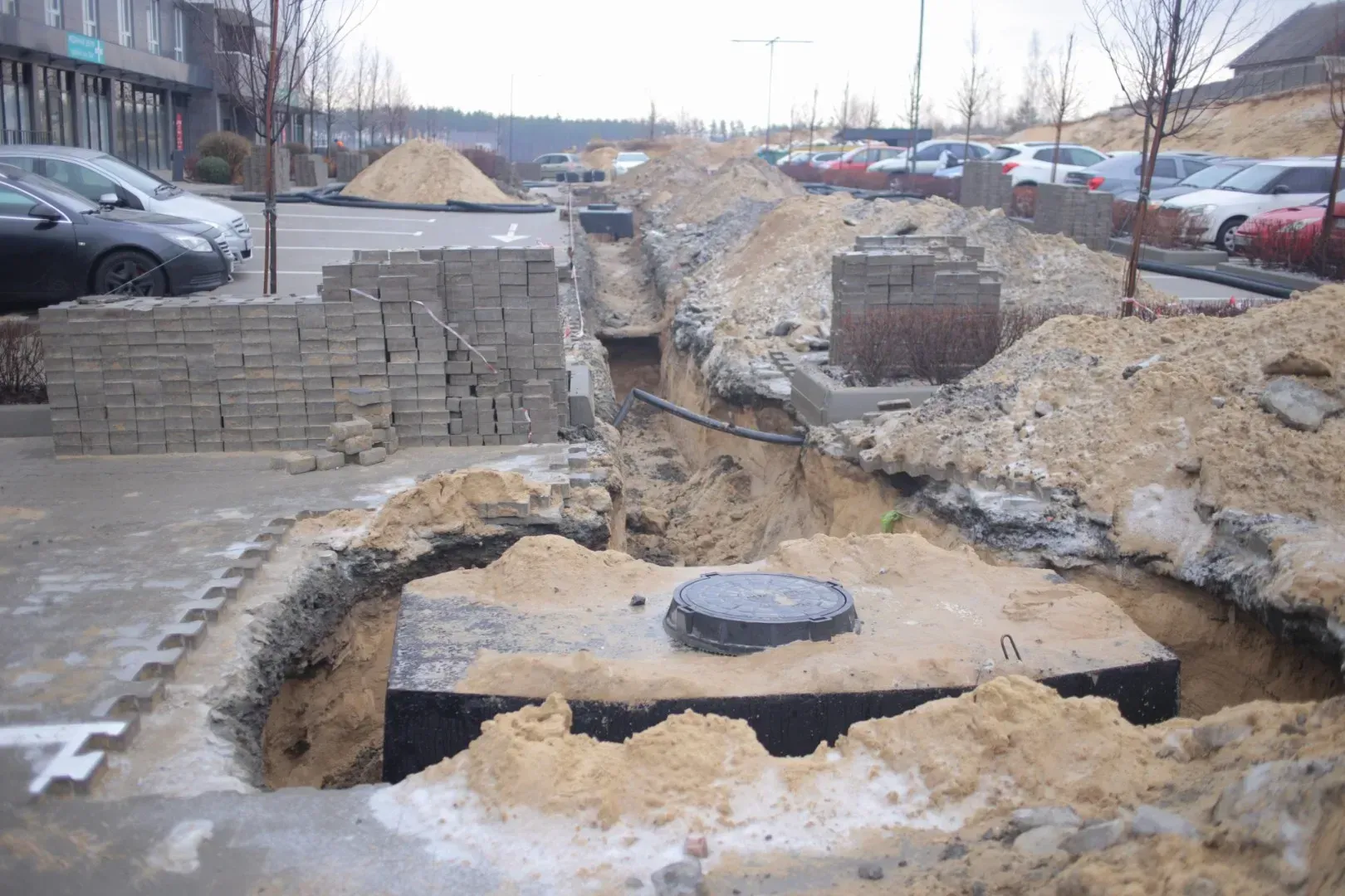 Прогрес влаштування електромереж до ЖК City Park та ЖК Green Side за тиждень - 30