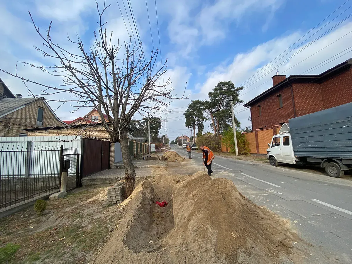 Прогрес влашутвання елетромереж до ЖК City Park та ЖК Green Side за тиждень - 7